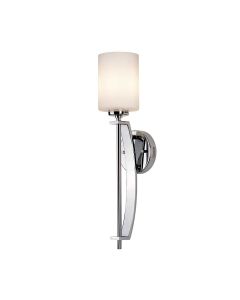 1 Light Large Wall Light - Polished Chrome