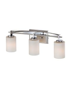 3 Light Wall Light - Polished Chrome