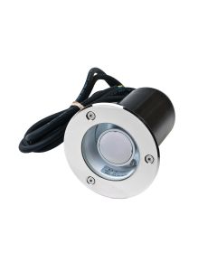 1 Light Round Inground Light - Stainless Steel