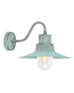 1 Light Wall Lantern - Verdigris