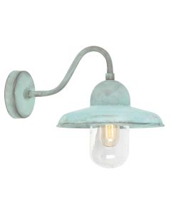 1 Light Wall Lantern - Verdigris