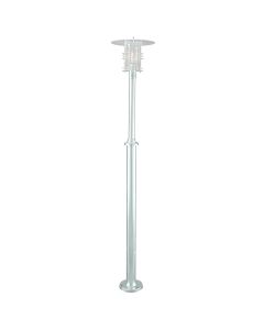 1 Light Grande Lamp Post - Galvanised